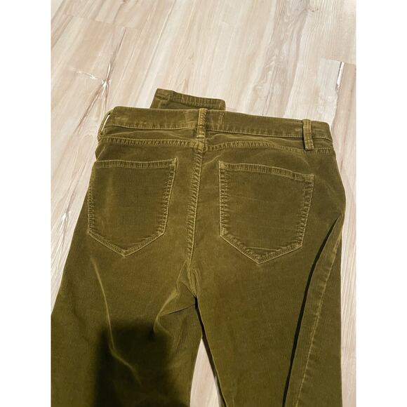 Madewell forest green skinny corduroys size 25 x 32 - Picture 5 of 7